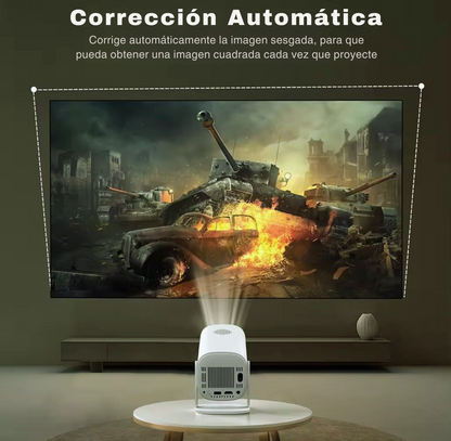 🎥✨ P30 MAX – Proyector de Cine en Casa con Juegos Retro 🎮🍿